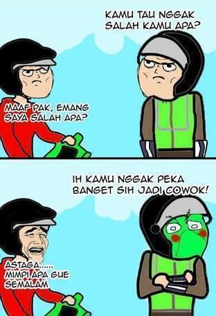 Kumpulan Meme , Otong &amp; Pak Polisi