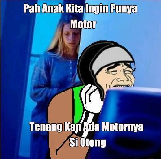 Kumpulan Meme , Otong &amp; Pak Polisi