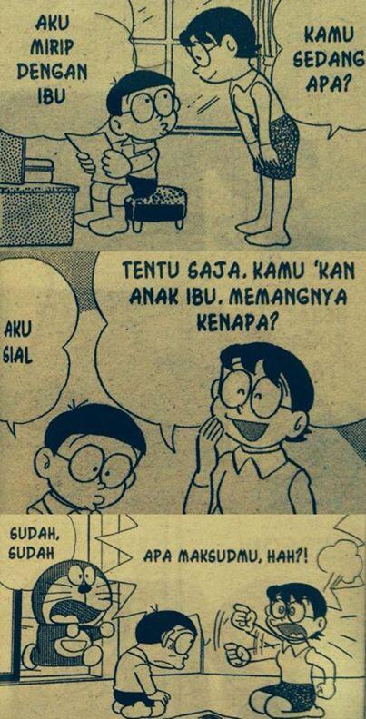 (ngakak inside!) Instagram @dagelandoraemon dagelannya komik doraemon. Hits!!