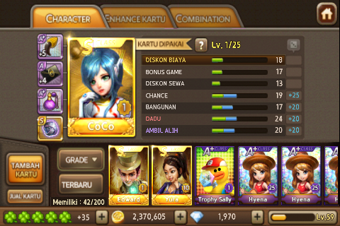JUAL ID LINE GET RICH, COD BDG CMH