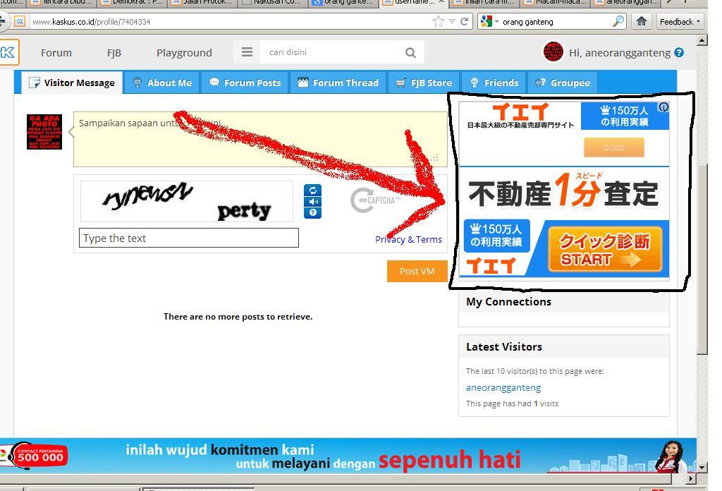Orang jepang ngiklan dikaskus