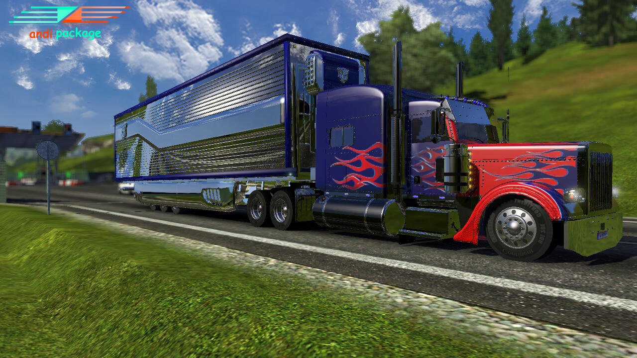 Грузовик Фаворит. Truck Simulator SCS software. Euro Truck Simulator 2 Москва и Московская область.