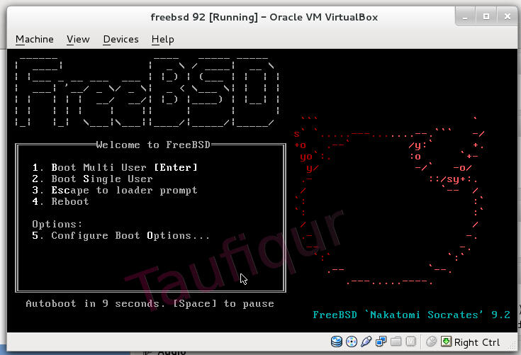 [share] Cara install Freebsd 9.2 dan konfigurasi GUI di Virtualbox