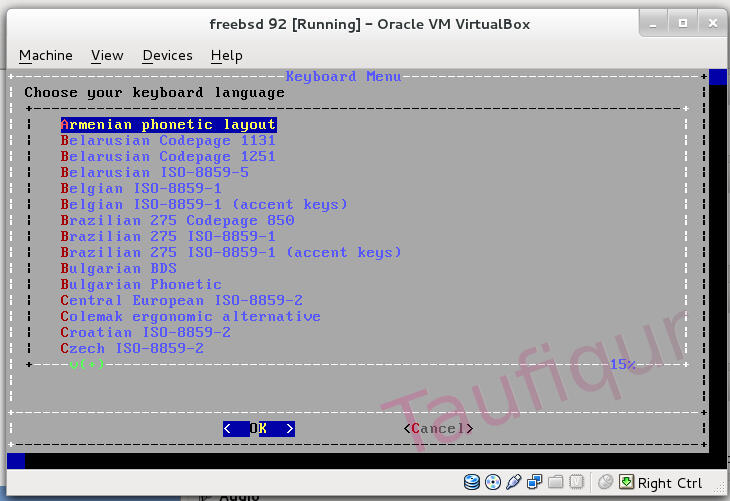 [share] Cara install Freebsd 9.2 dan konfigurasi GUI di Virtualbox
