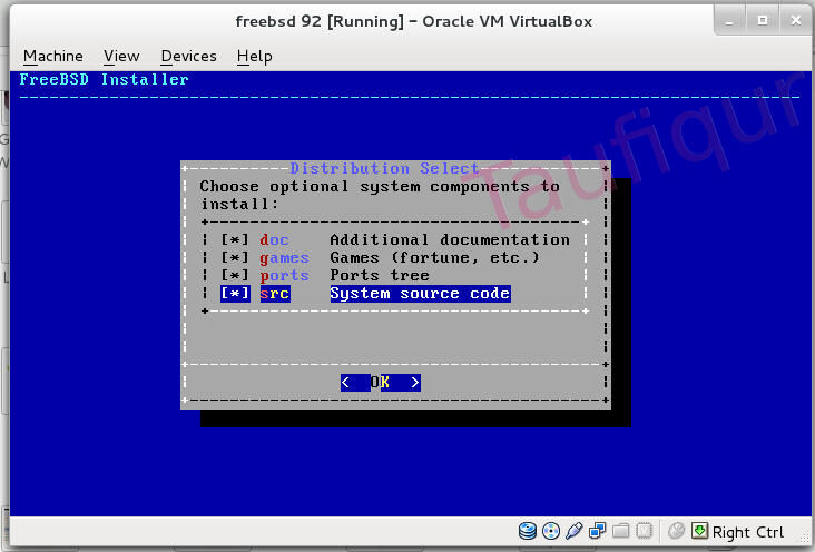 [share] Cara install Freebsd 9.2 dan konfigurasi GUI di Virtualbox