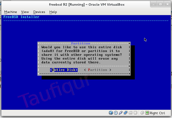 [share] Cara install Freebsd 9.2 dan konfigurasi GUI di Virtualbox