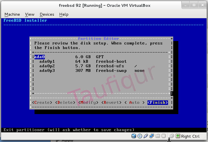 [share] Cara install Freebsd 9.2 dan konfigurasi GUI di Virtualbox