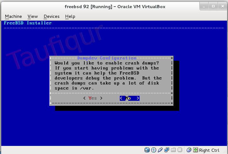 [share] Cara install Freebsd 9.2 dan konfigurasi GUI di Virtualbox