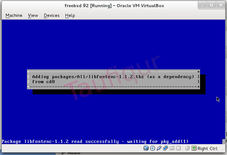 [share] Cara install Freebsd 9.2 dan konfigurasi GUI di Virtualbox