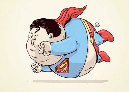 &#91;PIC&#93; Super Hero Edisi Lupa Diet !!!