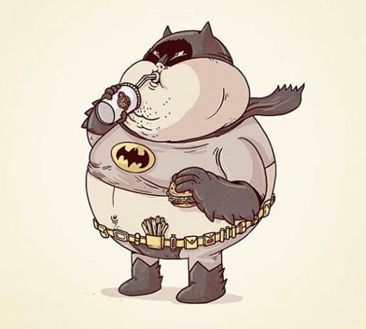 &#91;PIC&#93; Super Hero Edisi Lupa Diet !!!