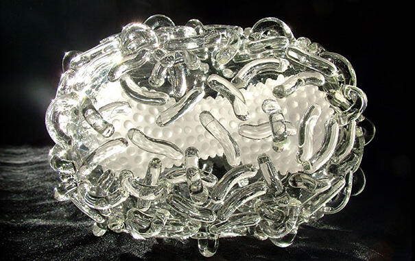 Patung Virus dan Bakteri yang Terbuat dari Kaca oleh Luke Jerram