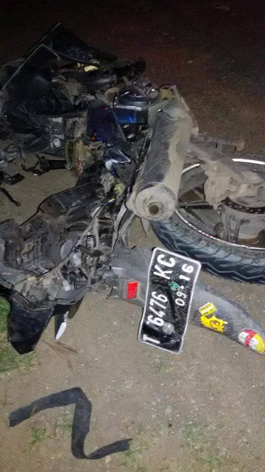 kecelakaan di jalan baru lamaran karawang