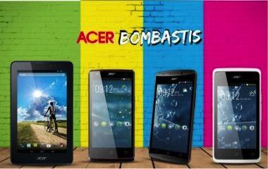 Buruan Dapetin Harga Spesial Smartphone Acer di Acer Bombastis! 