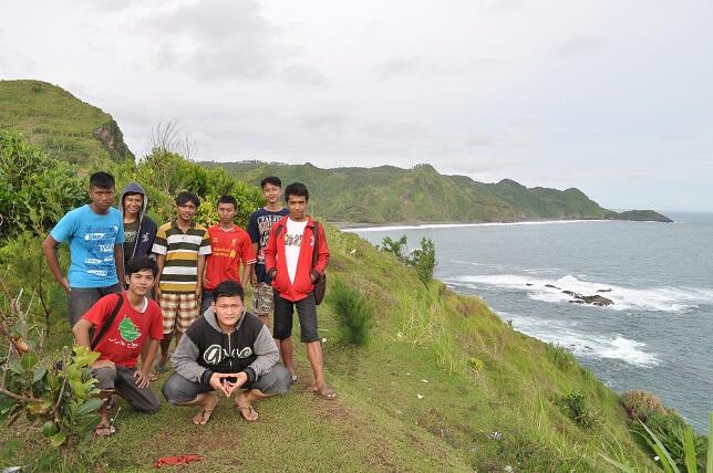 Jelajah pegunungan &amp; pantai menganti (samudera Hindia)