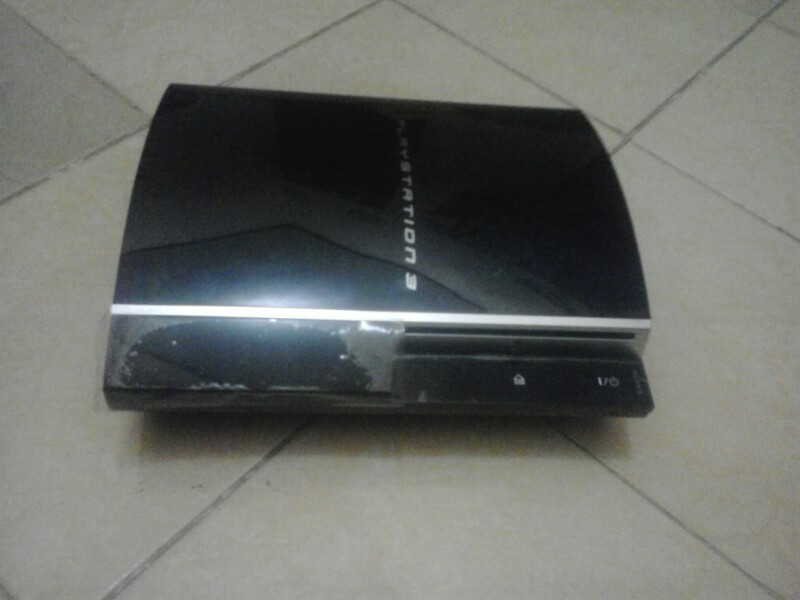 ps3 fat 40gb ref sony + hdd ext 500gb