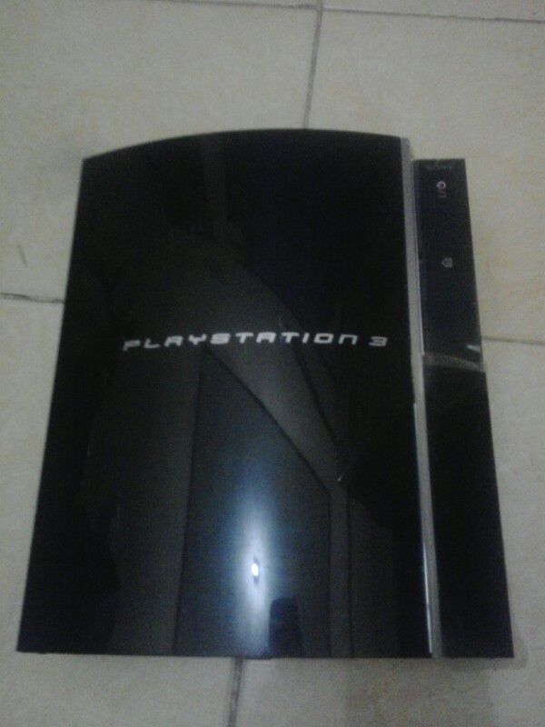 ps3 fat 40gb ref sony + hdd ext 500gb