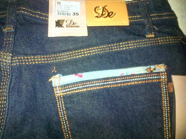 CELANA JEANS DE GARMENT LIS FLOWER GROSIR ECERAN BIGSIZE JUMBO STRETCH
