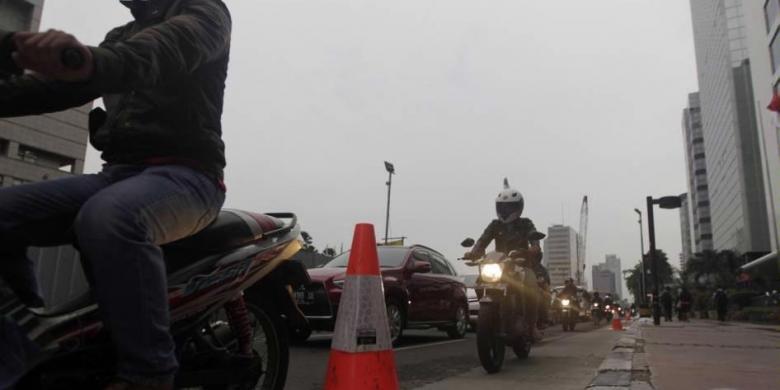 DKI Bersikukuh Batasi Pemakaian Sepeda Motor