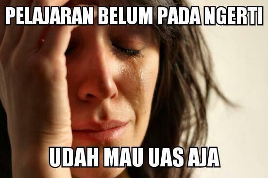 &#91;Sharing&#93; Ngeri Gan Disekolah Ane UAS Pake Disumpah!!