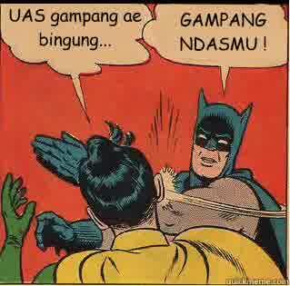 &#91;Sharing&#93; Ngeri Gan Disekolah Ane UAS Pake Disumpah!!