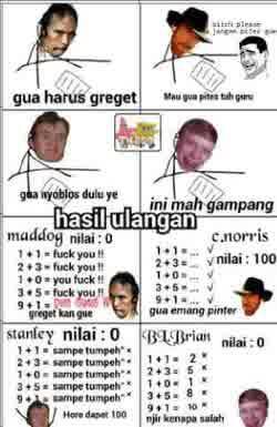 &#91;Sharing&#93; Ngeri Gan Disekolah Ane UAS Pake Disumpah!!