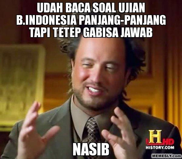 &#91;Sharing&#93; Ngeri Gan Disekolah Ane UAS Pake Disumpah!!