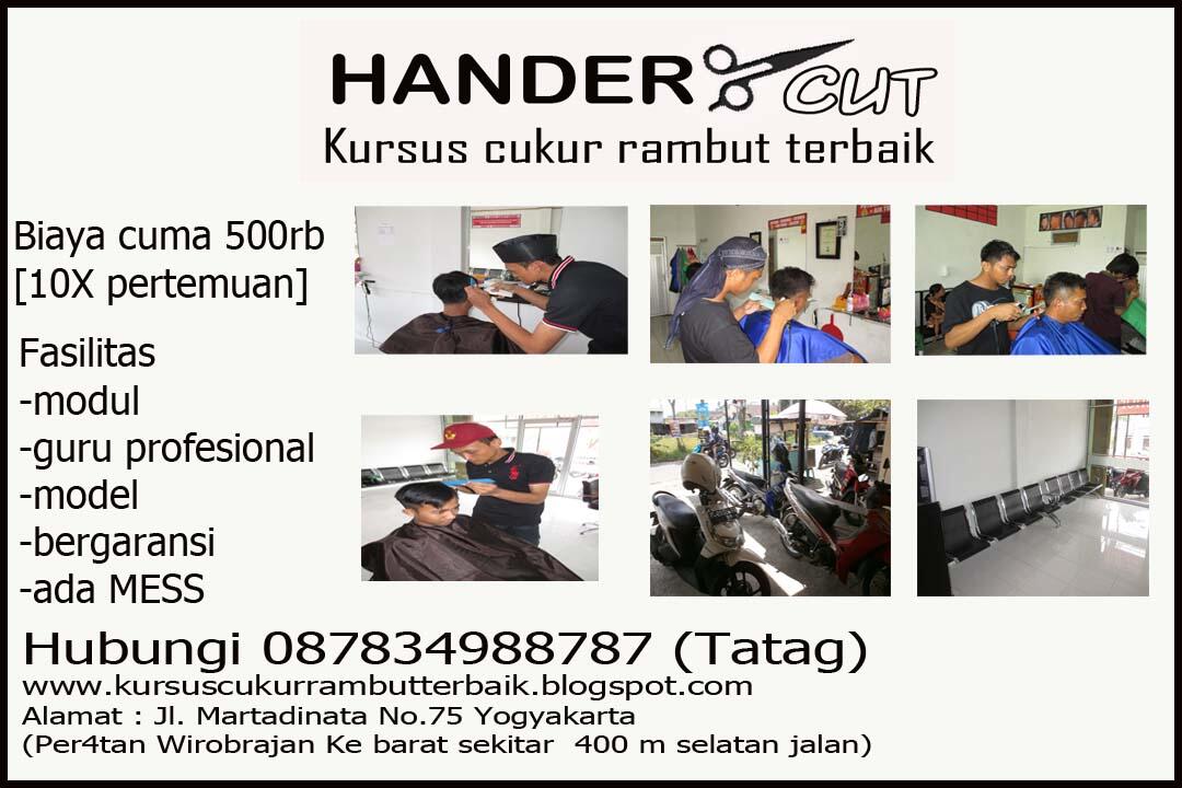 Terjual KURSUS POTONG  RAMBUT  PRIA  PROFESIONAL KASKUS