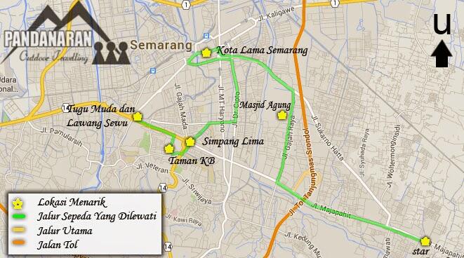 Bersepeda Melewati Tempat-tempat Menarik di Kota Semarang