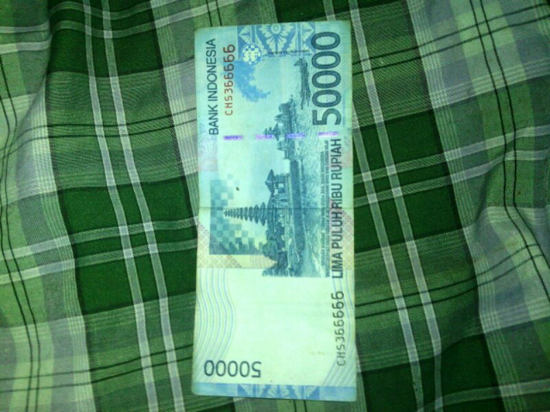 uang 50rb berseri