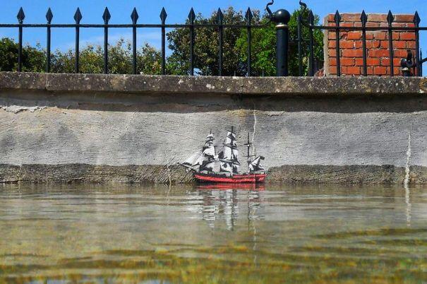 Terinspirasi dari Bansky, orang ini Menaggalkan Alcohol dan Drugs untuk Street Art