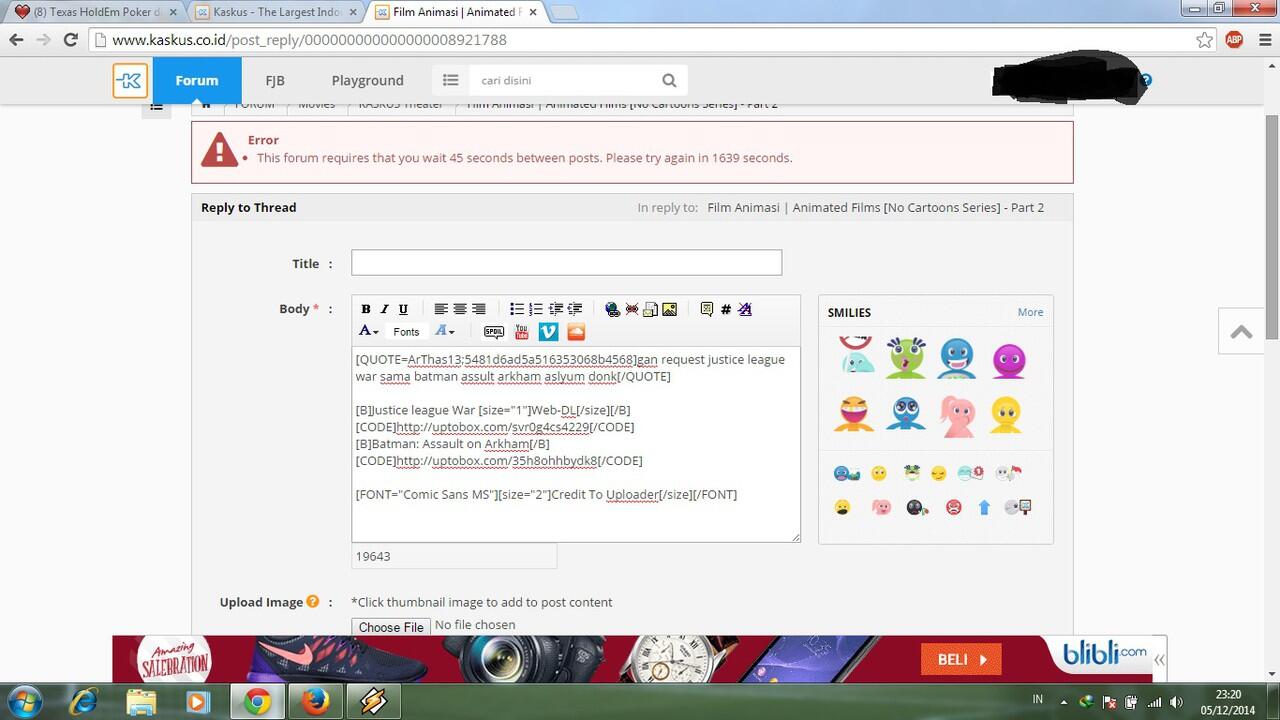 &#91;HELP&#93; Kaskus lagi erorrr ya gan ? 