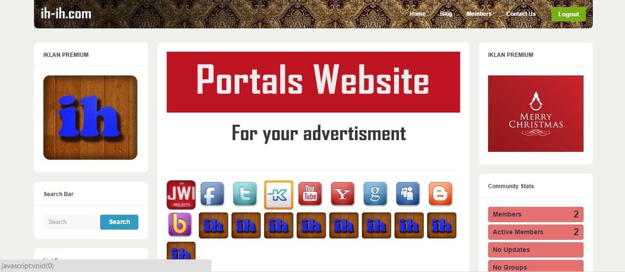 ih-ih.com Portal Website Icon Indonesia
