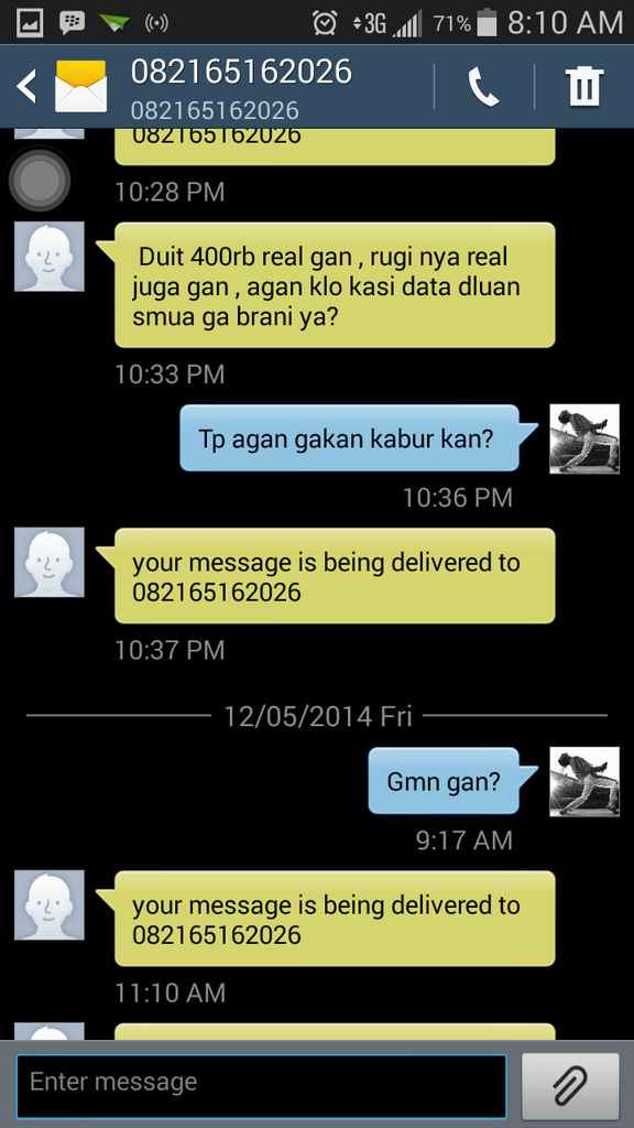 &#91;Help&#93; Ane Baru Jadi Korban Penipuan orang ini gan