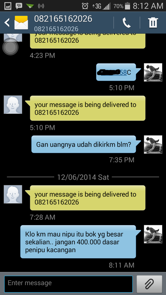 &#91;Help&#93; Ane Baru Jadi Korban Penipuan orang ini gan