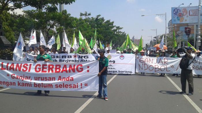 &#91;Musim Tandingan&#93;Buruh Ancam Angkat Gubernur Tandingan Jawa Tengah