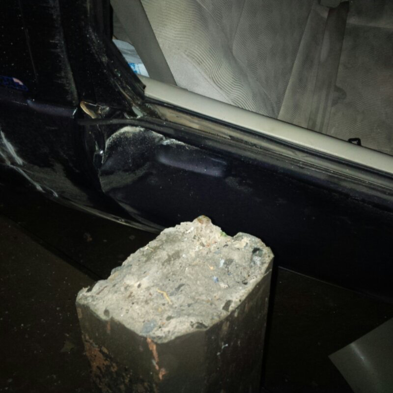 Kecelakaan Mobil @Semarang Arteri Yos Sudarso