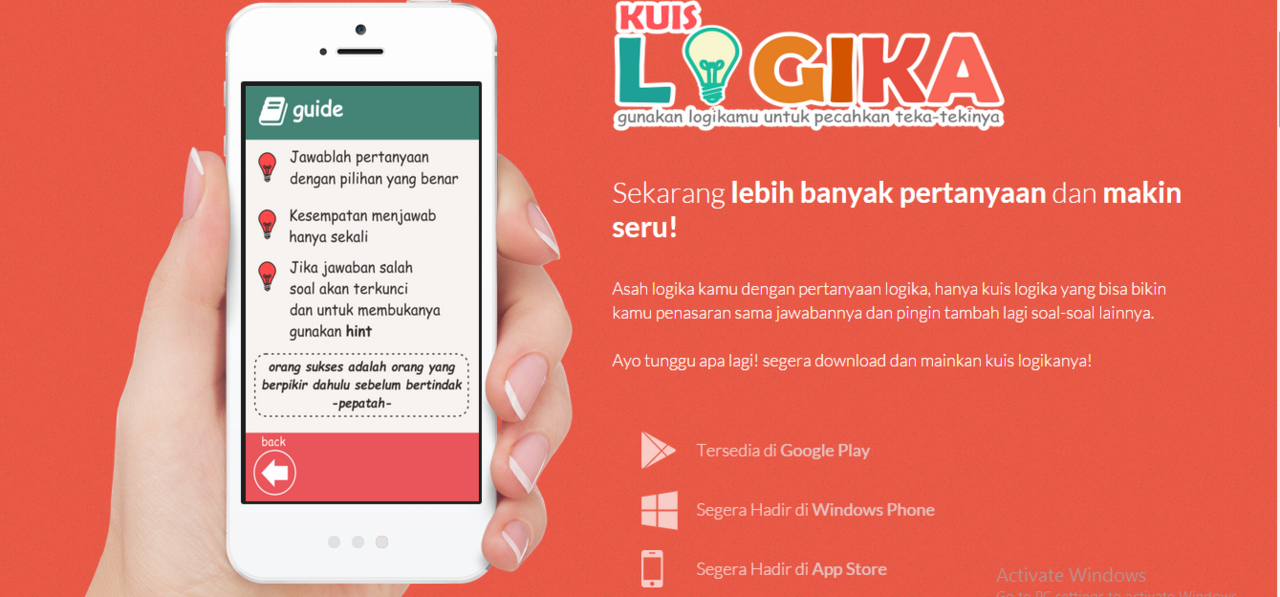 Game kreatif!! buatan Indonesia :) bisa selesaikan.. anda genius :)