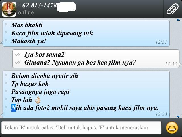 Promo diskon kaca film paket MERDEKA!!!