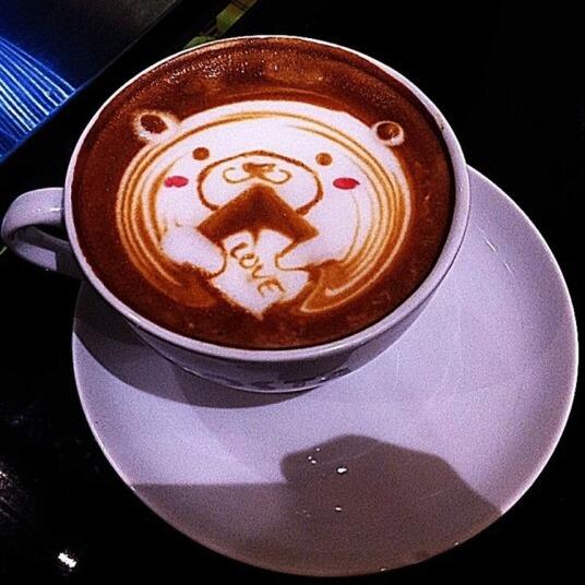 Berbagai Latte Art Terkeren 2014