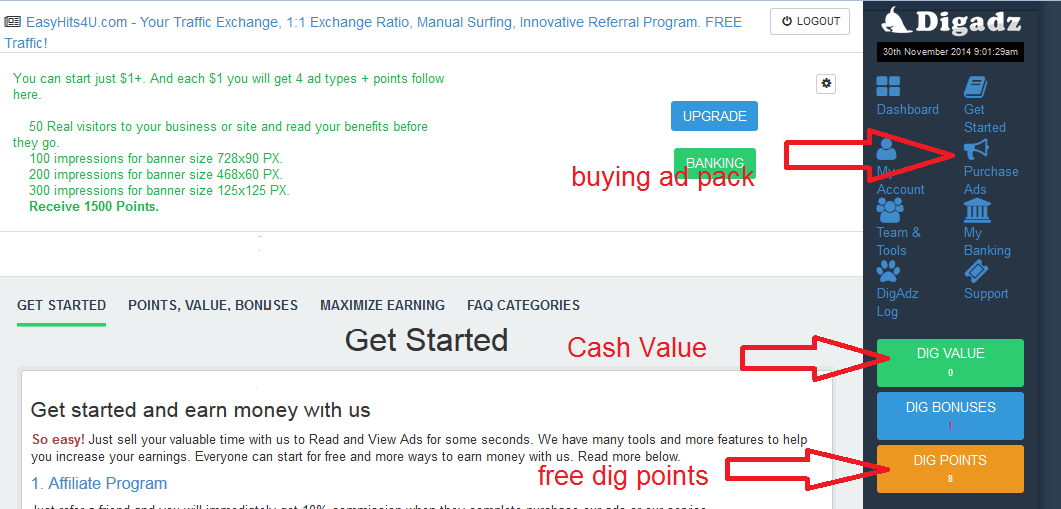 Paidverts Alternative DigAdz Earn 1$-100$ daily BOT (COMINGSOON!!) UNTUK REFF ANE