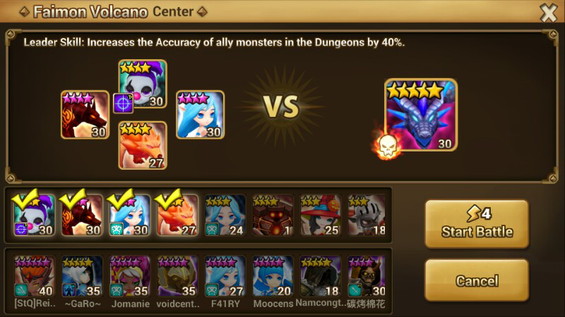 ID Summoners War Starter Langka