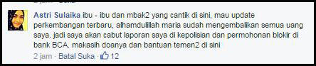 WASPADA !!! INI DIA, PENIPU BARU YANG LAGI NAIK DAUN