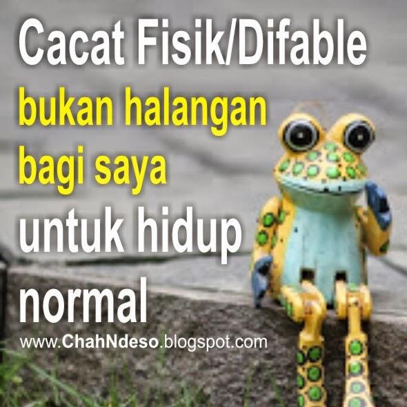 Kenapa difabel bisa sukses?