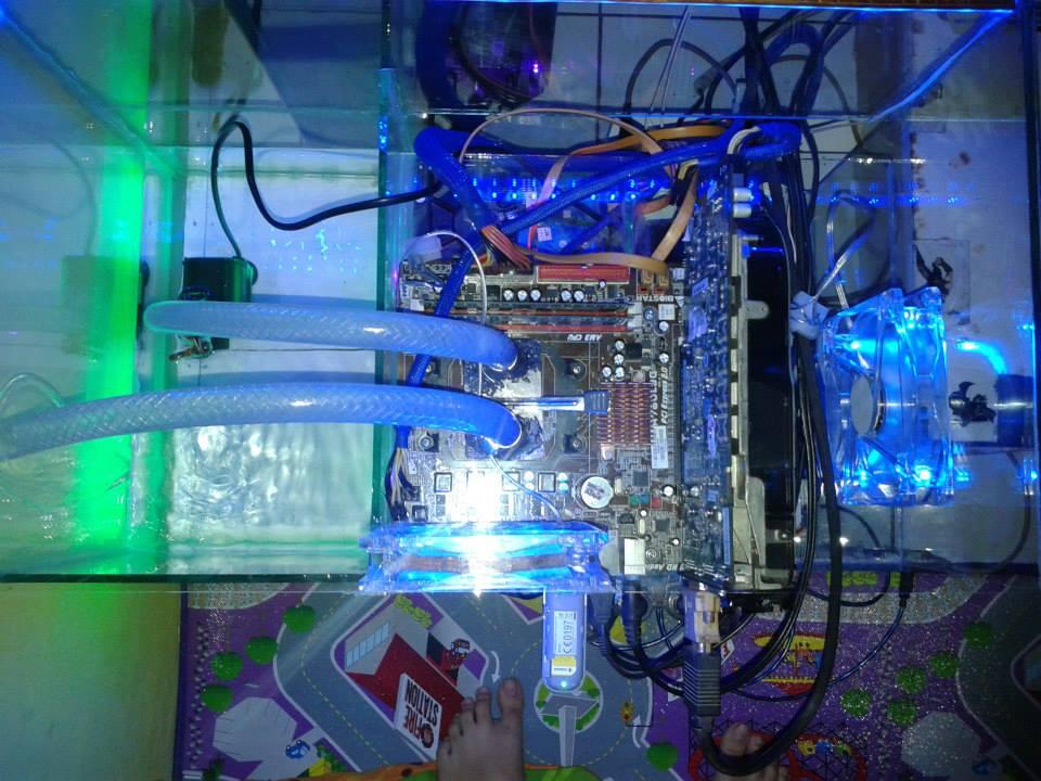 cara membuat casing PC dari kaca. made in jenzud