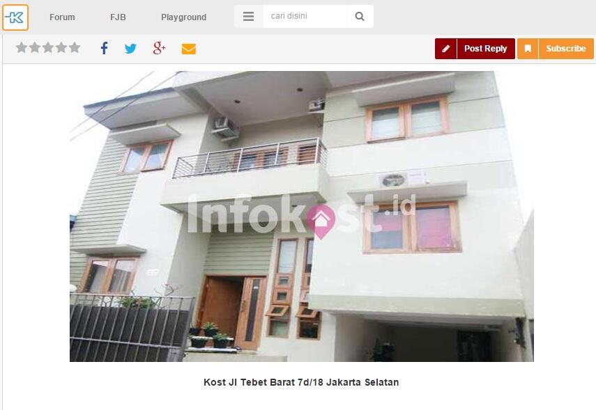 Sekarang di Kaskus Playground Bisa Cari Kost Harian Juga loh Gan ( +PIC Caranya Gan) 