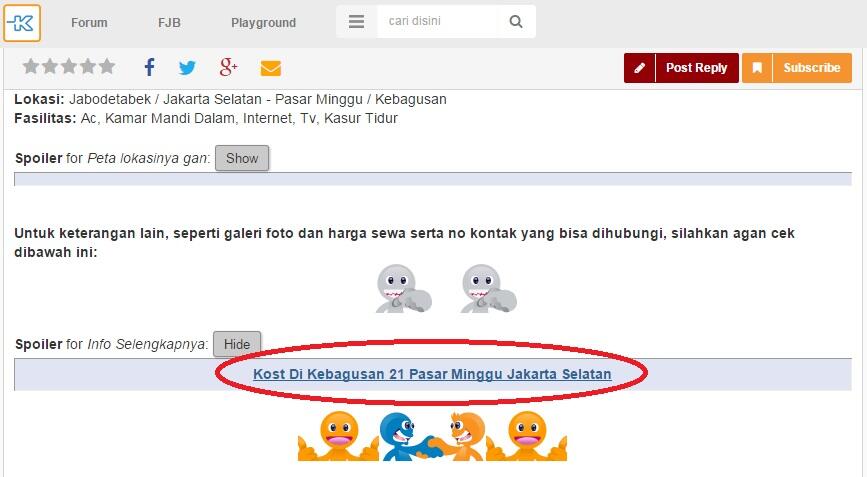 Sekarang di Kaskus Playground Bisa Cari Kost Harian Juga loh Gan ( +PIC Caranya Gan) 