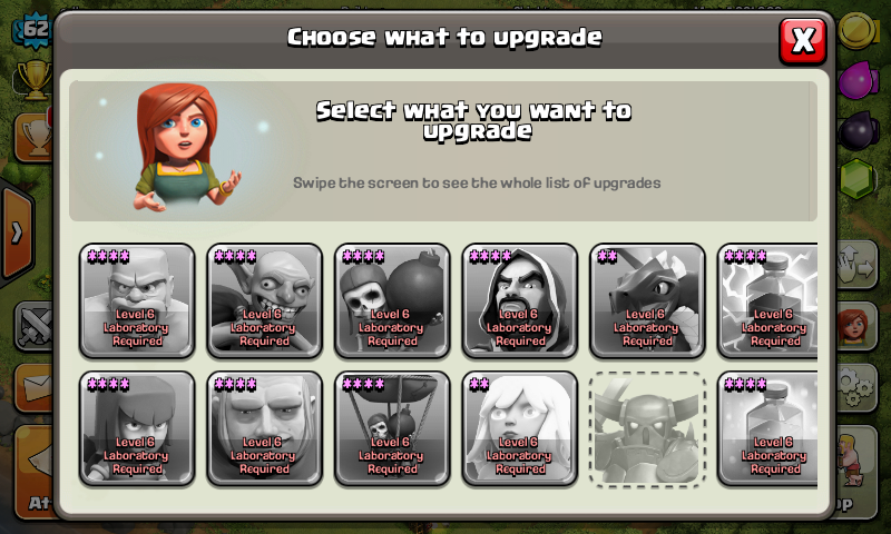 JUAL ID COC ( CLASH OF CLANS) TH 7 LVL 62 DEF MENTOK TROOPS MENTOK JAKARTA DST