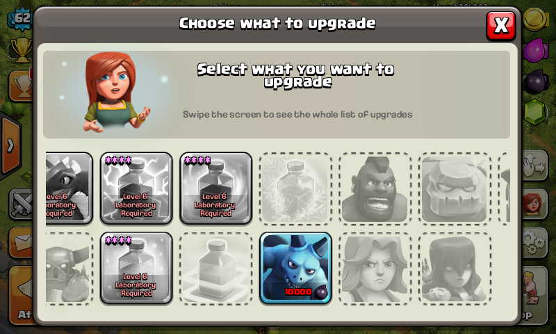JUAL ID COC ( CLASH OF CLANS) TH 7 LVL 62 DEF MENTOK TROOPS MENTOK JAKARTA DST