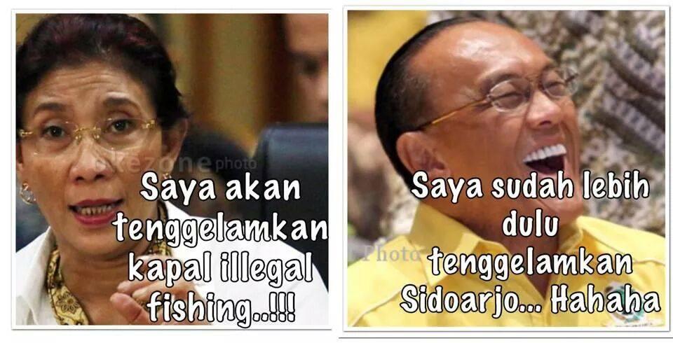 Baru Menenggelamkan Tiga Perahu Terus lo bangga ??